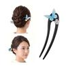 WENJESO Natural Sandalwood Hair Stick, Classic Wooden Hairpin for Updos, Gift for Women - Birthday, Coming of Age Ceremony, Mother's Day - 2# Premium