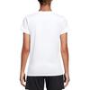 Adidas Quick-Dry Breathable Running Training T-Shirt Women Tops White DW6887