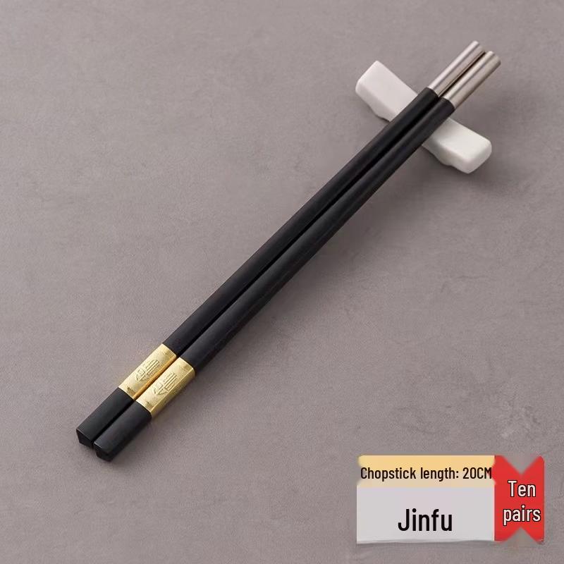 Commercial Reusable Handle Chopsticks with Disposable Heads