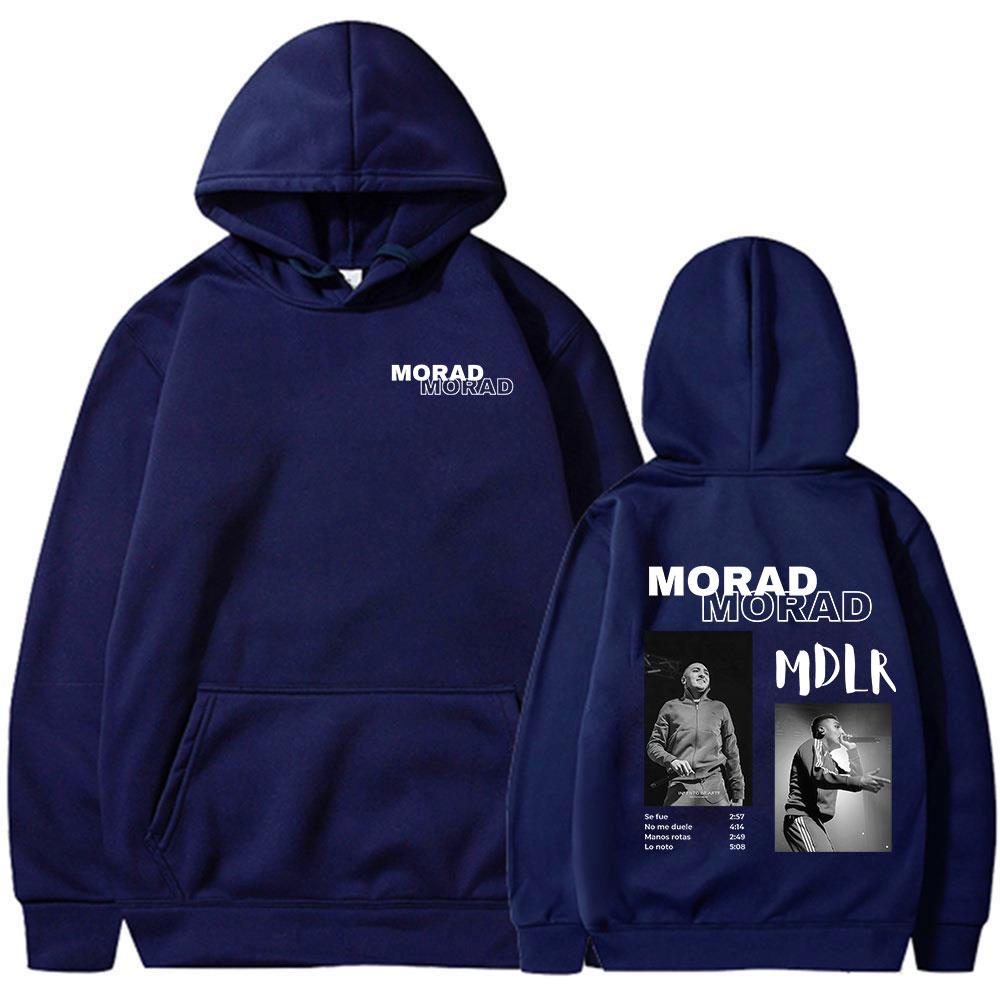 Rapper Morad MDLR Tour Album 2025 Hoodies Men Women Clothing Hip Hop Fashion Hooded Sweatshirts Long Sleeve Pullovers Streetwear