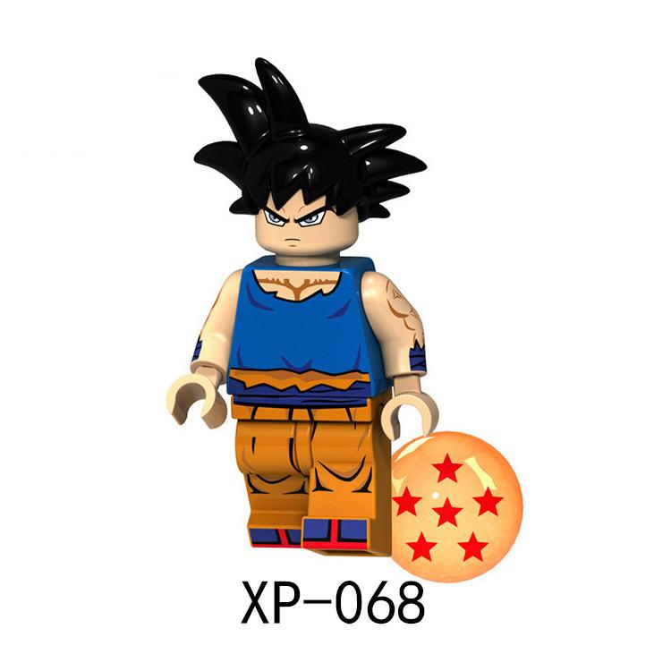 Kerui Kt1007 1009 1011 Dragon Ball Wukong Building Block Figurine Children'S Assembly Toy Bag