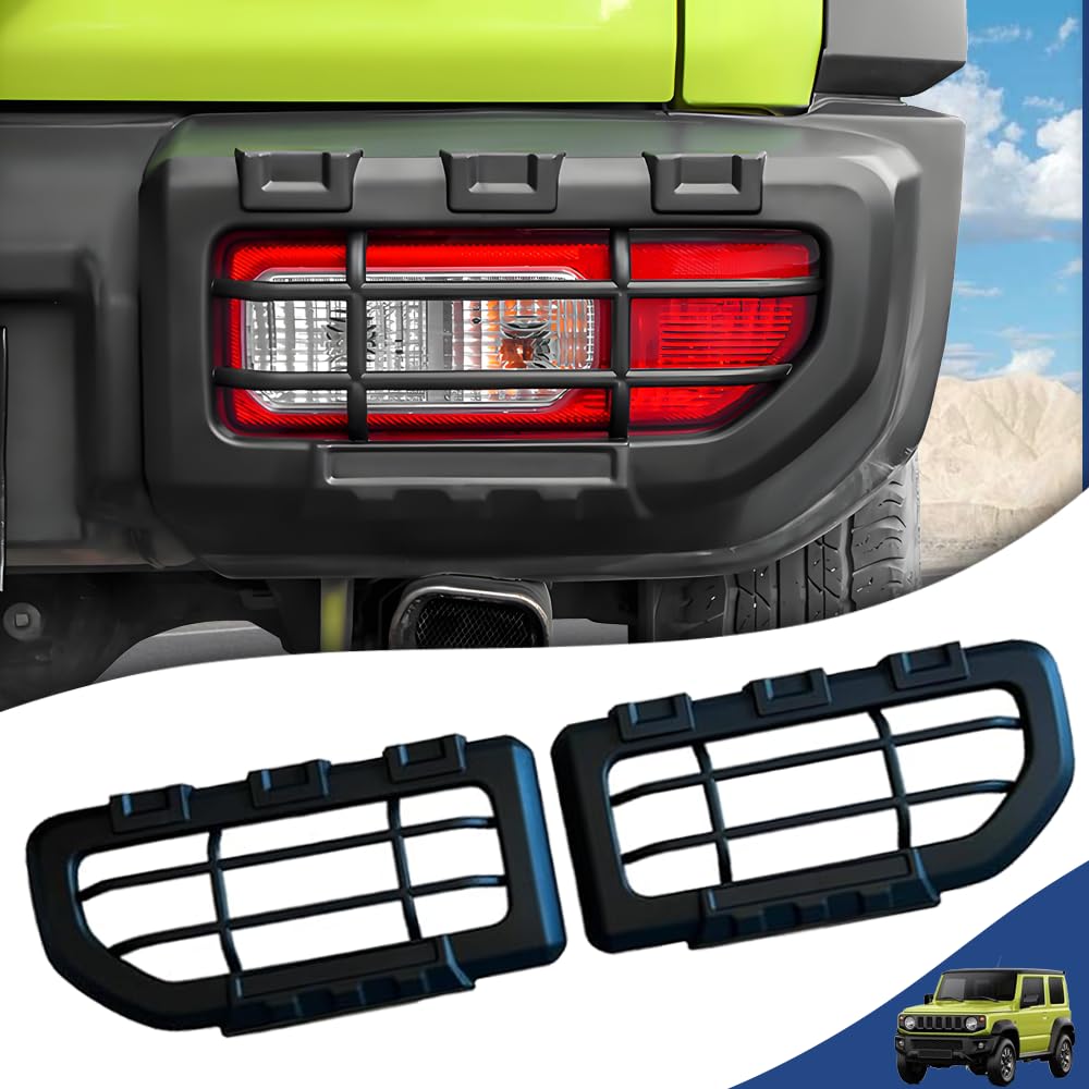 Nexxxly Nebelscheinwerfer- und Rücklichtabdeckungen für Suzuki Jimny JB74 und JB64, Speziell für einfache Montage entwickelt, Kein Bohren erforderlich
