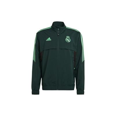 FW22 Gestreiftes Logo Muster Bedruckte Langarmjacke Herren Jacken Grün HD1217