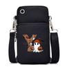 Halloween cute little ghost 26 letter messenger bag multi-function go out portable mobile phone bag