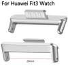 Watch Bracelet Strap for Huawei Watch Fit 3 Smartwatch Stainless Steel Band for Huawei Watch Fit3 Metal Correa Wristband