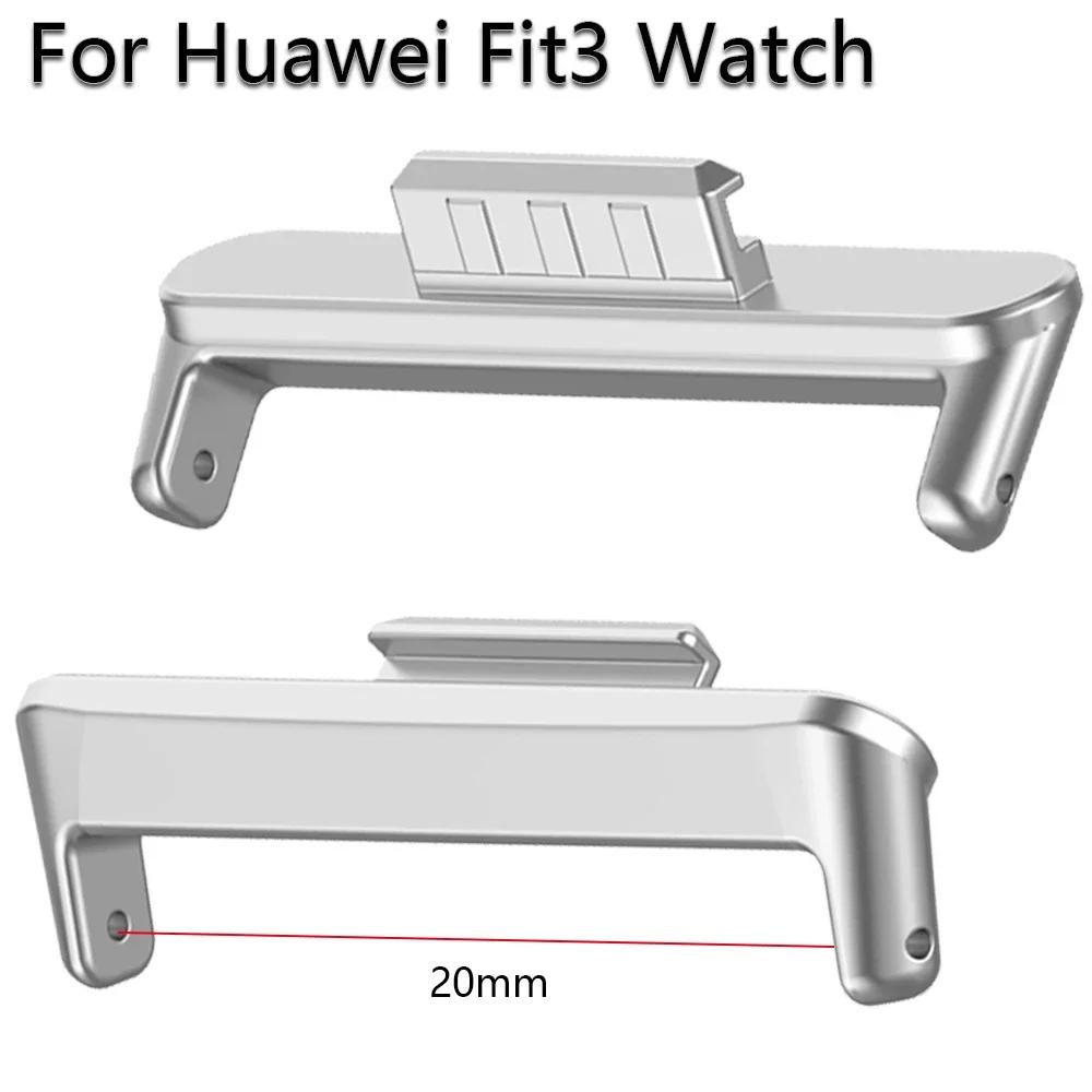 Watch Bracelet Strap for Huawei Watch Fit 3 Smartwatch Stainless Steel Band for Huawei Watch Fit3 Metal Correa Wristband