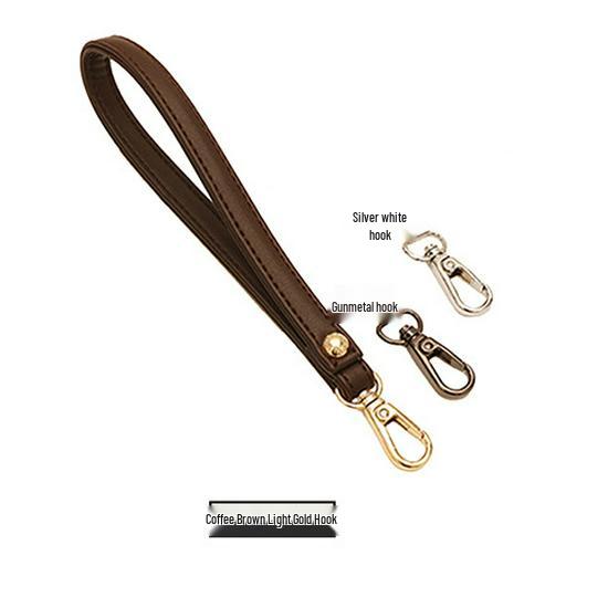 Women's Black Handheld Clutch with Strap & Accessories