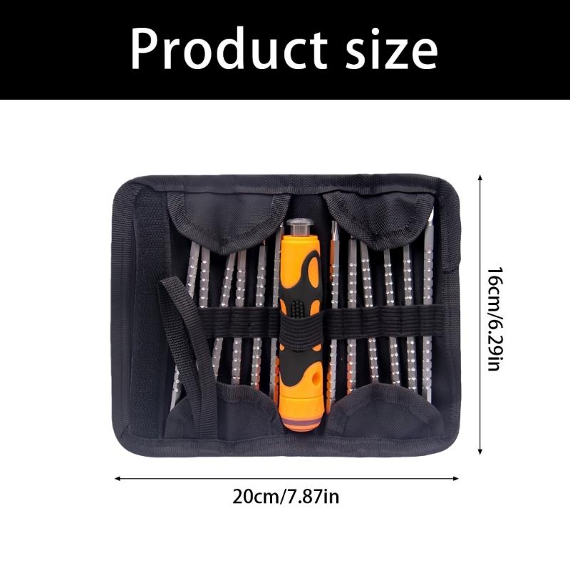 13-teiliges umfassendes Schraubendreher-Bit-Set, ausziehbare Längenverstellung von 15 cm bis 25 cm für Möbelmontage und -wartung