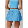 Cloud Inspired Breathable Short Skirt Covers Buttocks, Slimming Fitness Tennis Skirt, Anti Glare Yoga Short Skirt For Women