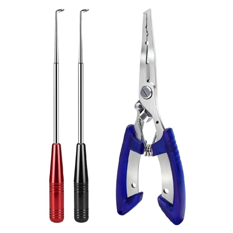 Fishing Pliers Multifunction Fishing Pliers Tool Accessories for Tackle Pliers Scissors Braid Set Fish Tongs 1