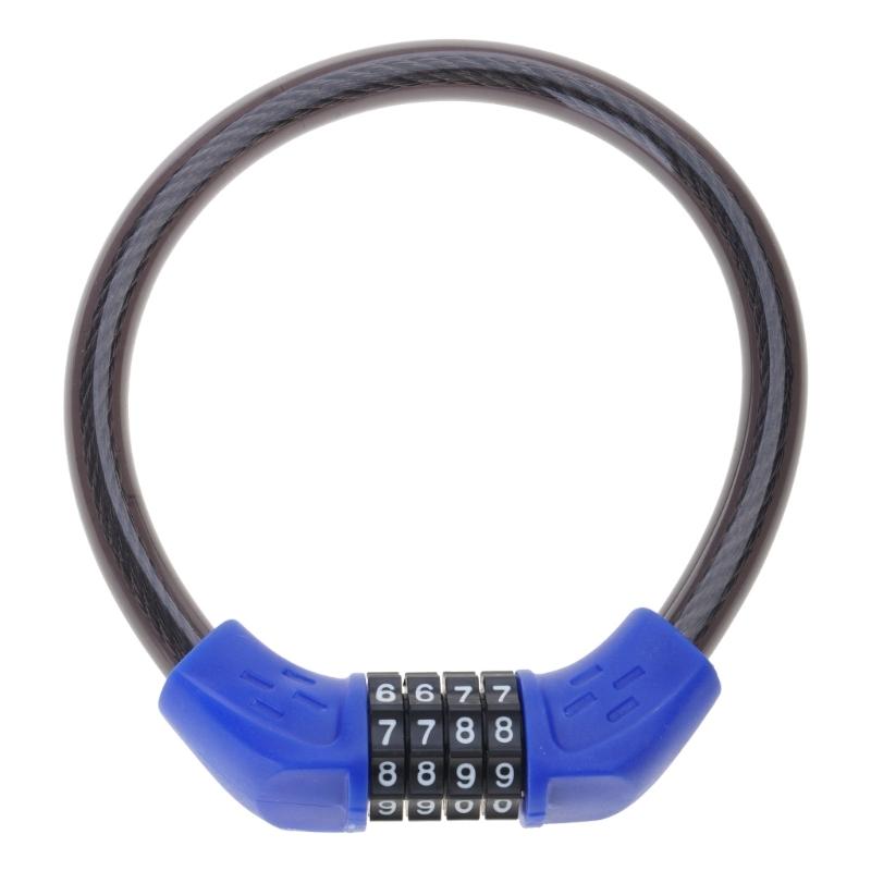 Fashion Folded Bike Lock Multifunction Zincs Alloys Bike Lock Student Bike Lock for Outdoor Lover
