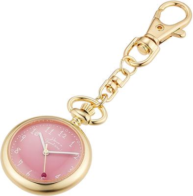 Fieldwork Keychain Watch Gold Green YM012p-3