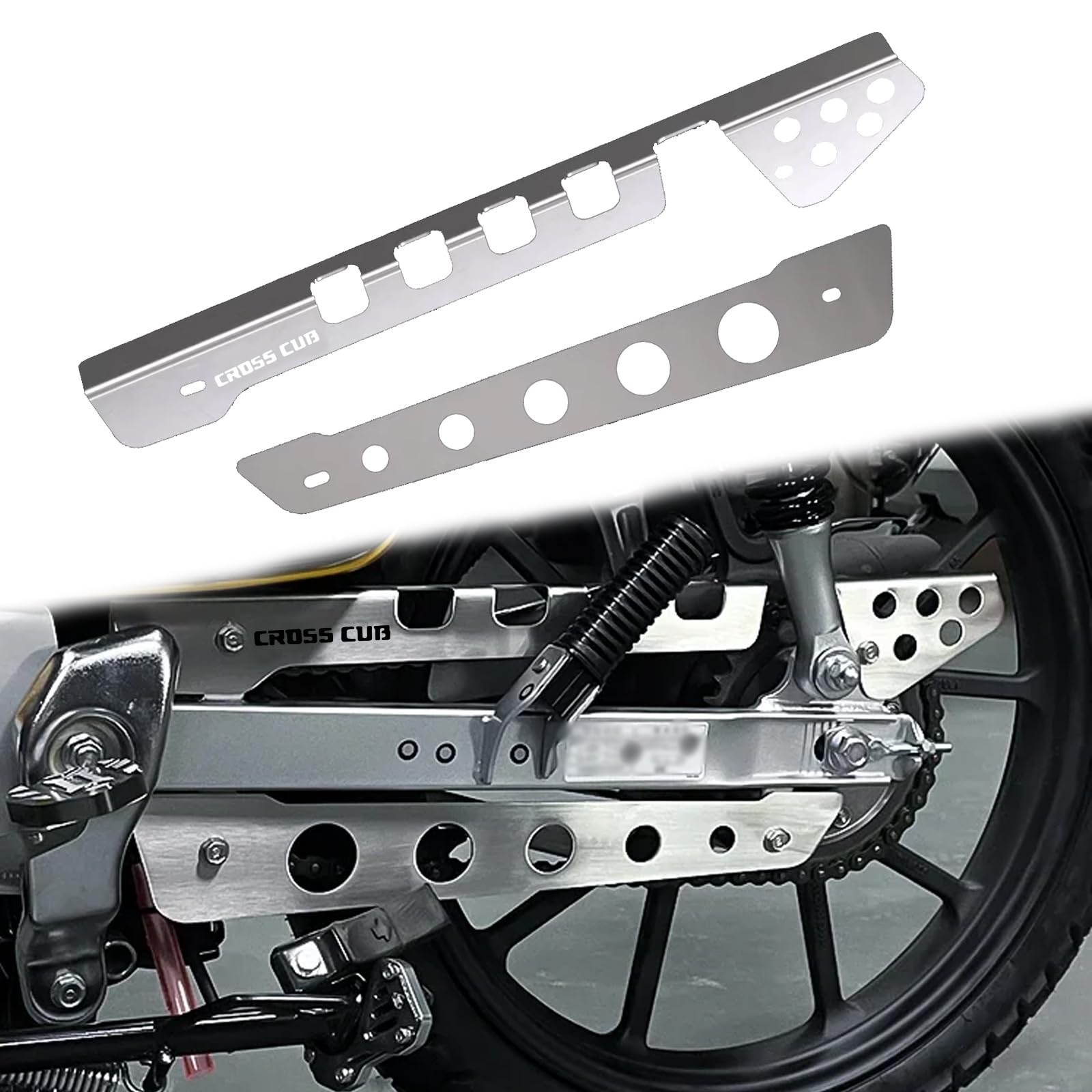 

HUANGCJCJ Для Super Cub c125 Super Cab 110 50/PRO Super Cub C125 Super Cub серебряный