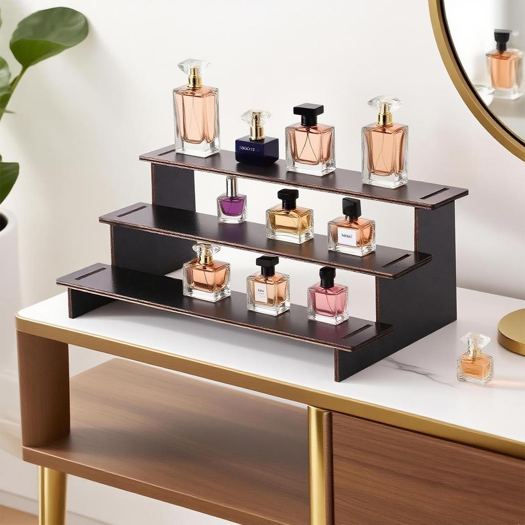 Multi-level Staircase Storage Display Rack