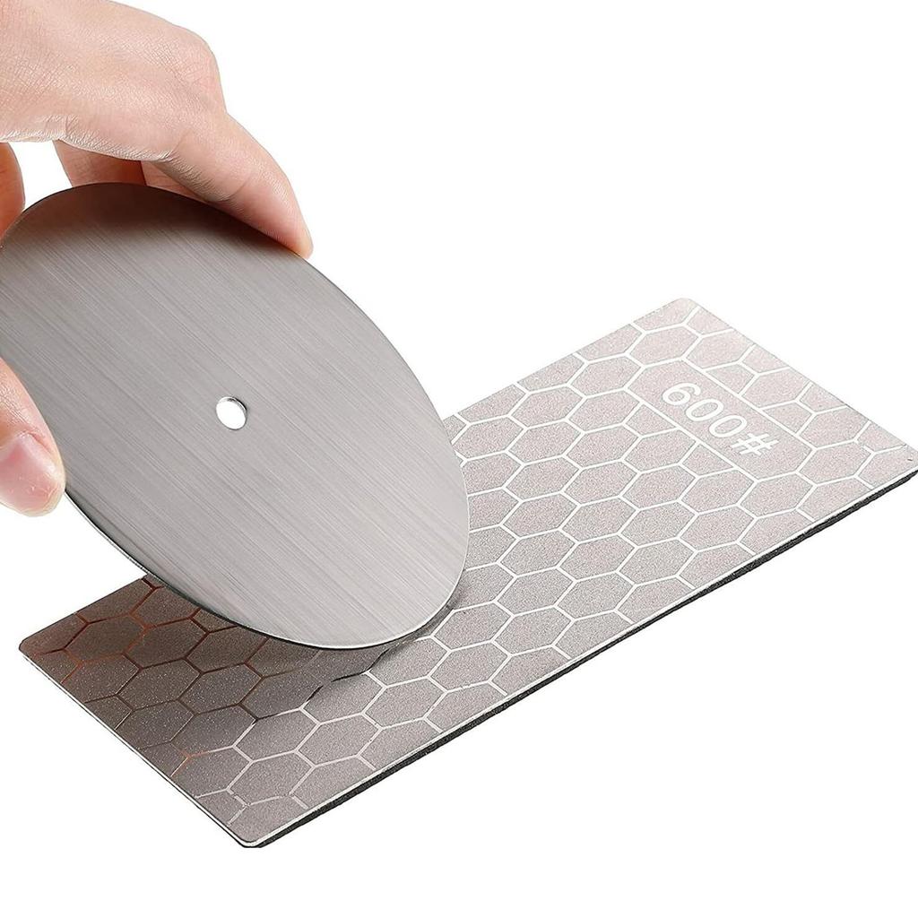 4x Diamond Sharpening Stone 1200 Grit Diamond Sharpening Plates Outdoor Set, 400, 600, 1000, (for Tools)