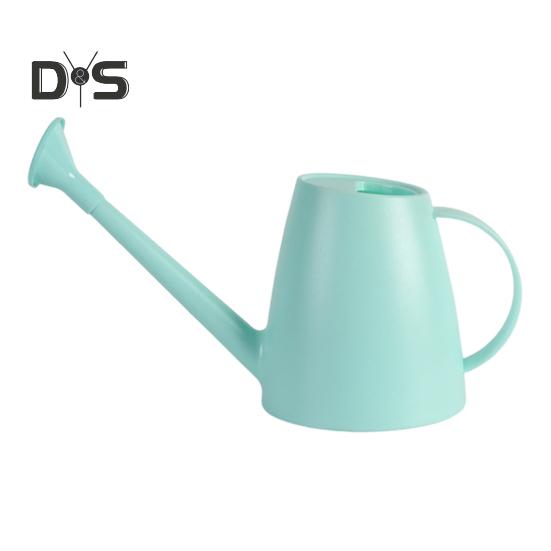 Konewka 1,8 l z długą wylewką, dzban ogrodowy z rozetą, lekka plastikowa konewka do roślin doniczkowych, roślin zewnętrznych