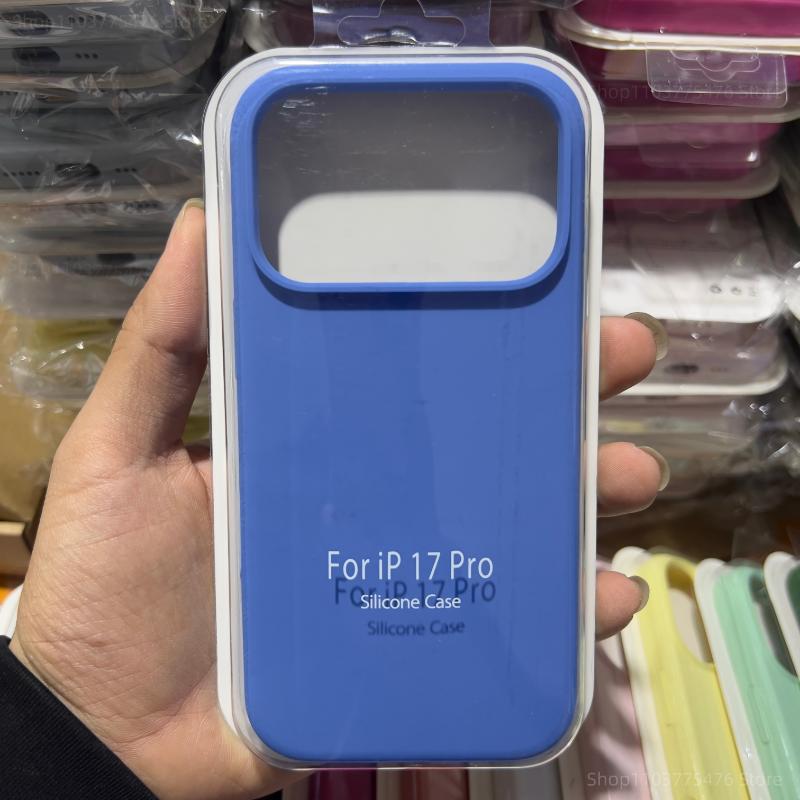 Original 1:1 Liquid Silicone Skin Feel Soft Case for IPhone 12 11 Pro Max XS MAX XR 7 8 Plus SE 2026 Full-pack Anti-Drop Cover