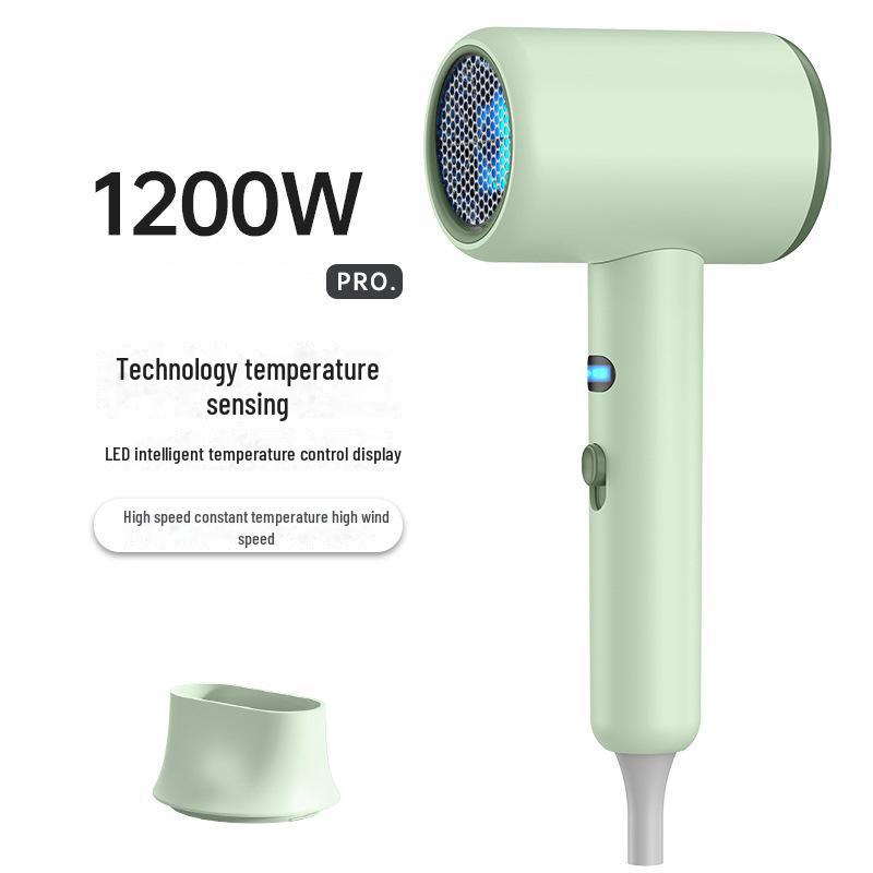 

Фен высокой мощности с цифровым дисплеем, интеллектуальной регулировкой температуры и технологией Blue Light Ion 1200W