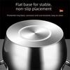 Portable 1.5L Oil Filter Pot Stainless Steel Large Capacity Cooking Oil Strainer Storage Container With Lid Oil Pot Kitchen