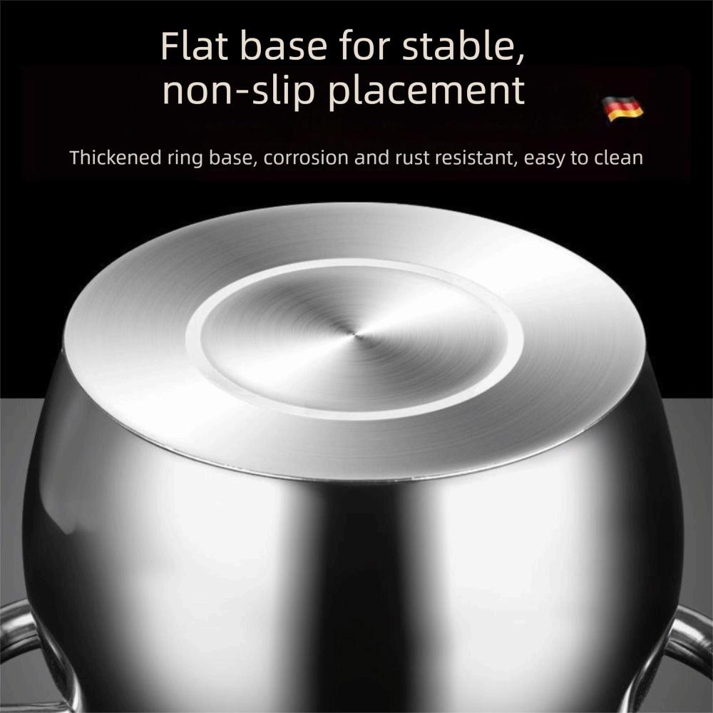 Portable 1.5L Oil Filter Pot Stainless Steel Large Capacity Cooking Oil Strainer Storage Container With Lid Oil Pot Kitchen