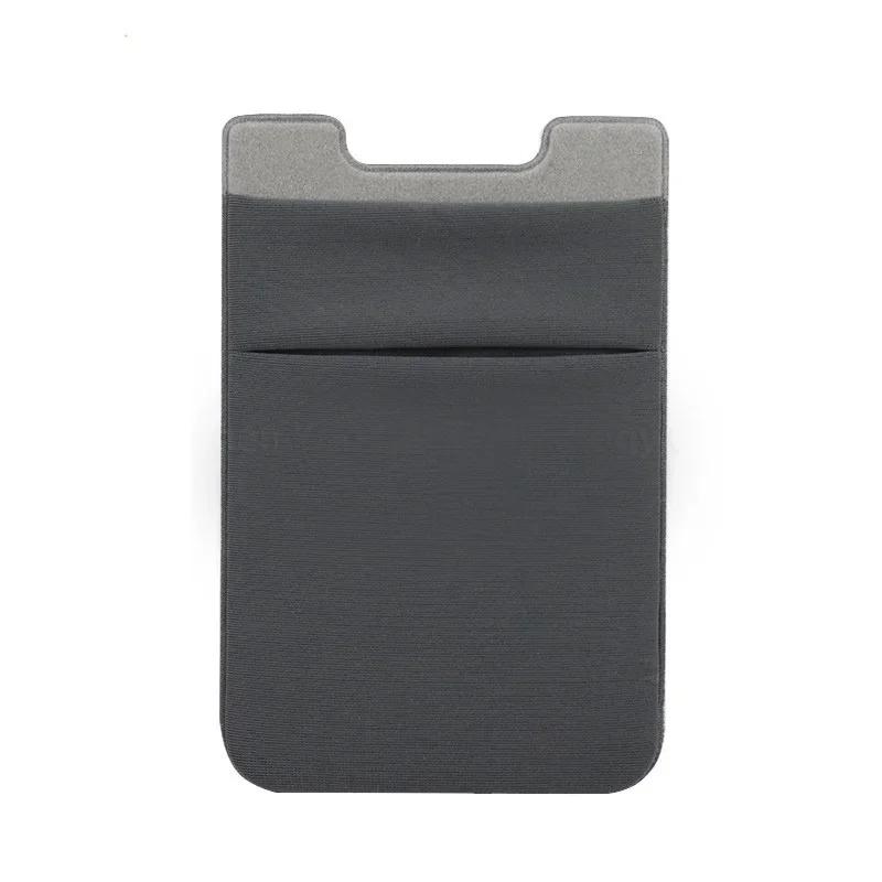 

Phone Wallet Case with Self-Adhesive Sticker Card Sleeves, Credit Card Holder and Silicone Cellphone Pocket for Men and Women