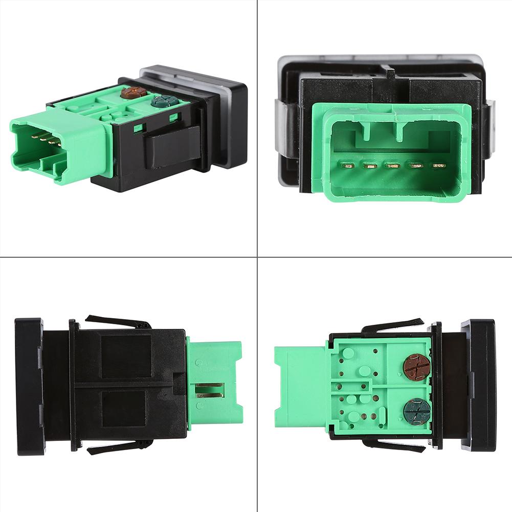 Car Auto Front Fog Light Switch Button Fits For Suzuki SX4 Swift Grand Vitara 2006 12 Black