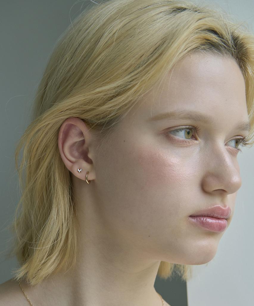 Akarki 14K Cubic Curette Earrings