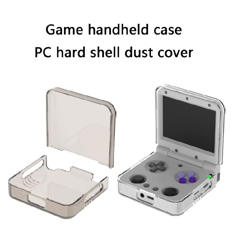 Hard Shell Scratchproof Dust Cover Clear Protective Case Game Console Shockproof Case Housing for Miyoo Flip/Flip V2