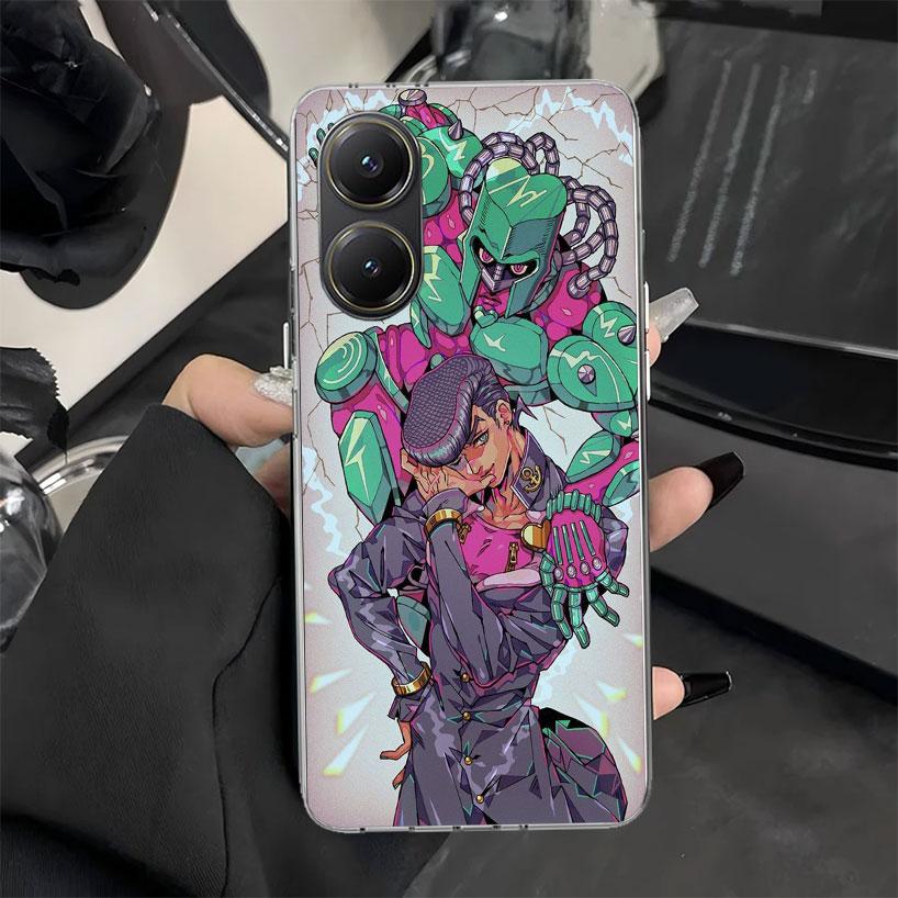 JoJo Bizarre Adventure Anime Phone Case for Xiaomi Poco X7 X6 X5 X3 Pro X4 Nfc F7 Ultra F6 F5 F4 Gt M6 M5S M4 M3 Soft Silicone C