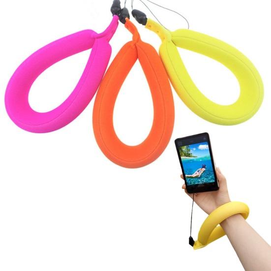 Universal Camera Floating Wrist Strap Colorful Soft Foam Waterproof Camera Floating Circle for Surfing Diving Anti-lost Floating Strap