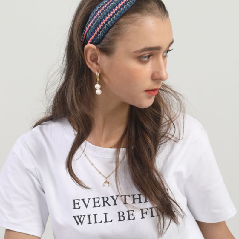 LALA Ethnic Hairband - PINKBLUE