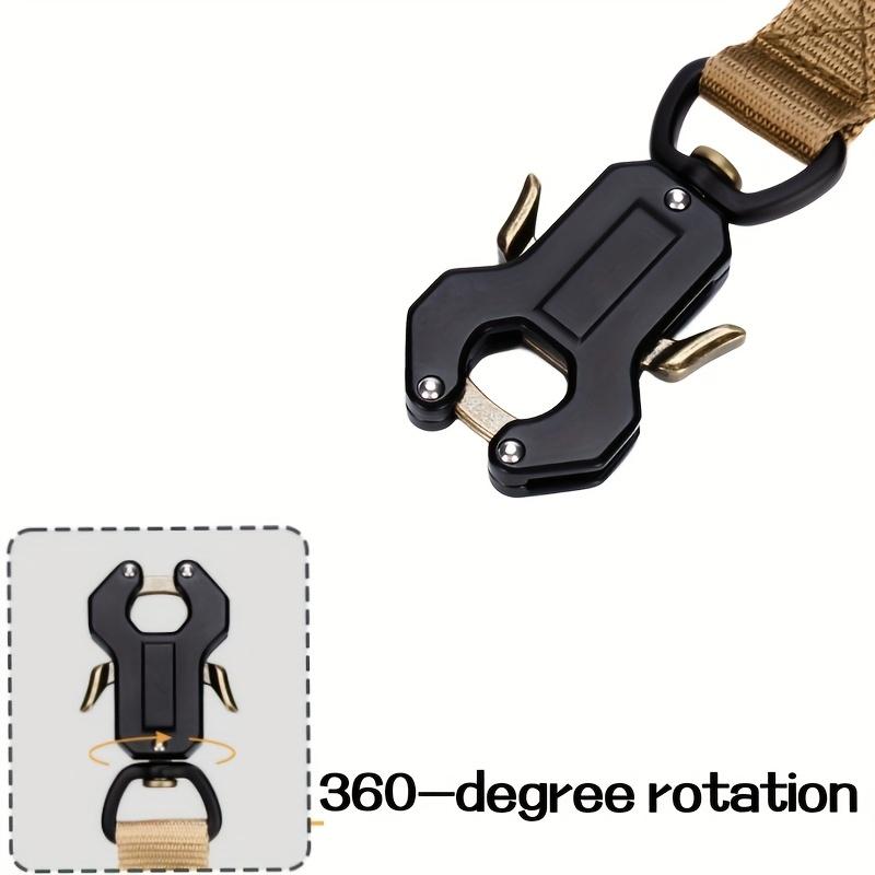 Clipe de Metal com Acabamento Dourado, Liberação Rápida, Resistente à Ferrugem, Design de Sapo para Camping, Caminhadas, Aventuras ao Ar Livre, Preto, Acessórios de Camping, Equipamento