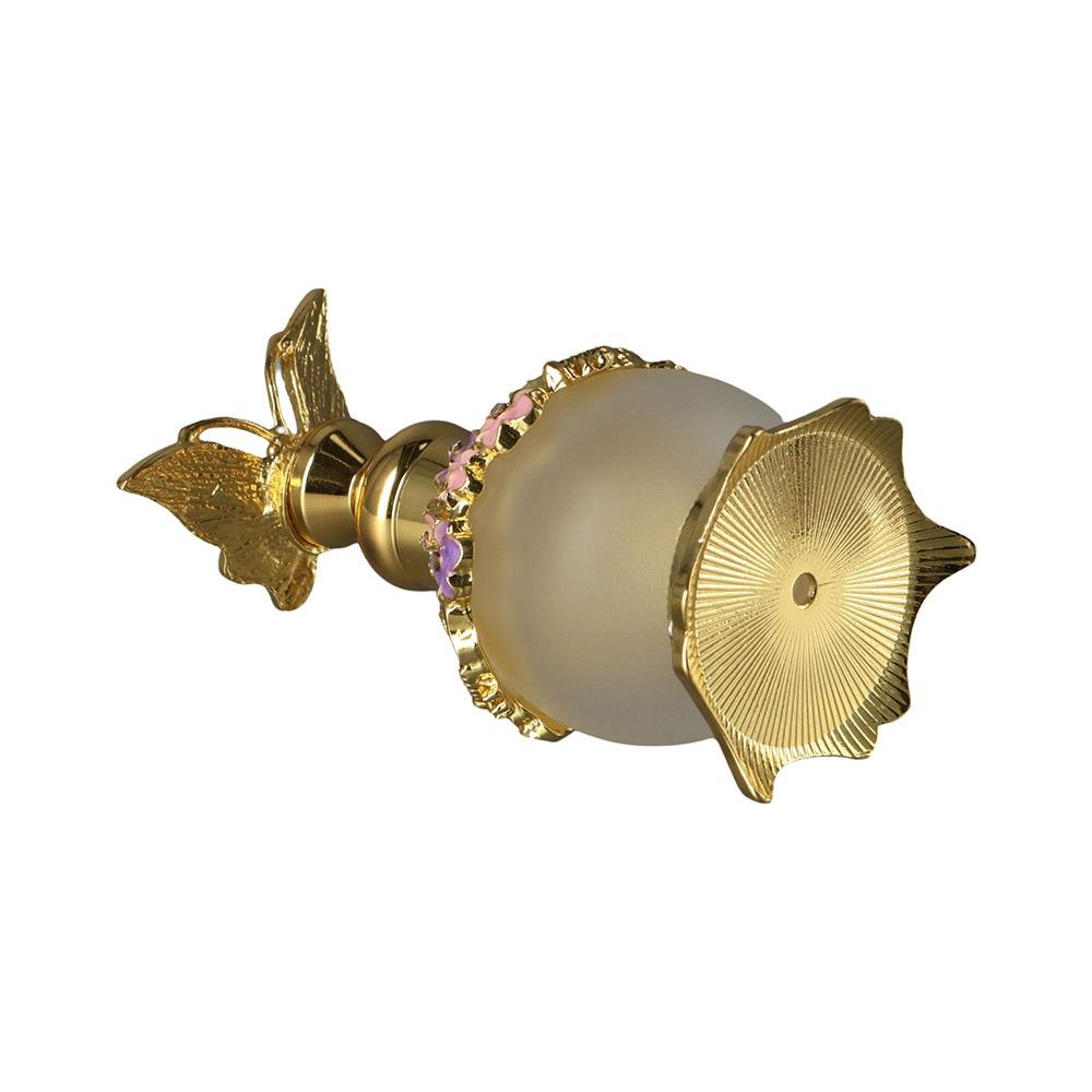 Essential Oil Container Fragrance Container Empty Refillable Bottles Gold Butterfly Perfume Bottle