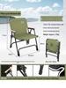Kermit Portable Folding Camp Chair - Thick Oxford, No Assembly Required, High Load Bearing for Outdoor Camping and Fishing.
