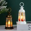 Hanging Hand-held Nightlights Vintage Christmas Snow Globe Lantern Christmas Decorations  Home