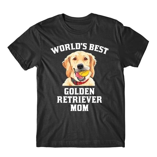 World s Best Golden Retriever Mom Dog Owner Graphic T-Shirt M