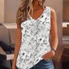 3D Print Retro Pattern Tank Tops for Women Workout Yoga Gym Printed Summer Sport Shirts Plus Size Vests