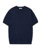 MANNERGRAM 100% Soft Cotton 3-Ply Round Short Sleeve Knit - 4 Colors