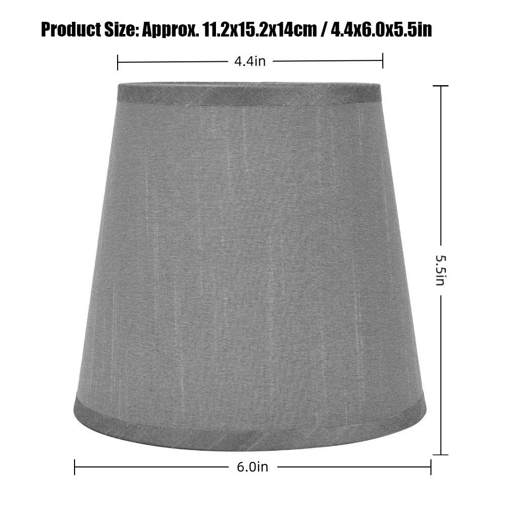 2PCS Lightweight Lamp Cover Clip On Design Chandelier Lamp Shades Small Lamp Shades  Indoor Lamp