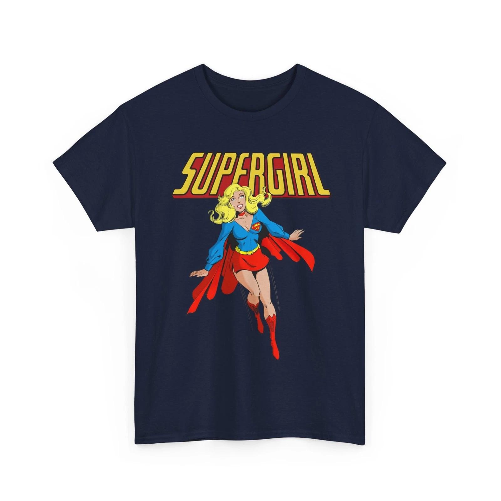 Supergirl T-Shirt John Byrne Art DC Comics 2026 Movie Retro Vintage-Style Tee XS