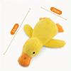 Plush Squeaky Duck Dog Toy - Bite-Resistant, Soft Chew Toy for Medium To Small Breeds with Interactive Sound Effects, Ideal for Play & Training