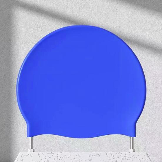 Adults Silicone Swim Cap Water Resistant Non-slip Elastic Long Short Hair Swimming Hat Solid Color Universal Men Women Swimming Pool Cap