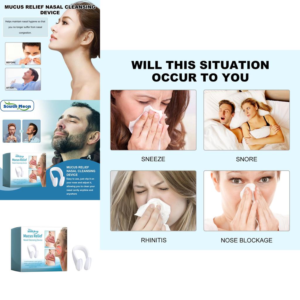 South Moon Nasal Care Device Effective Relief For Nasal Congestion And Discomfort