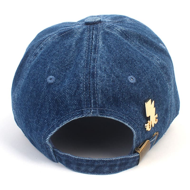 Universal chemistry String Ribbon Denim Ballcap denim ball Cap