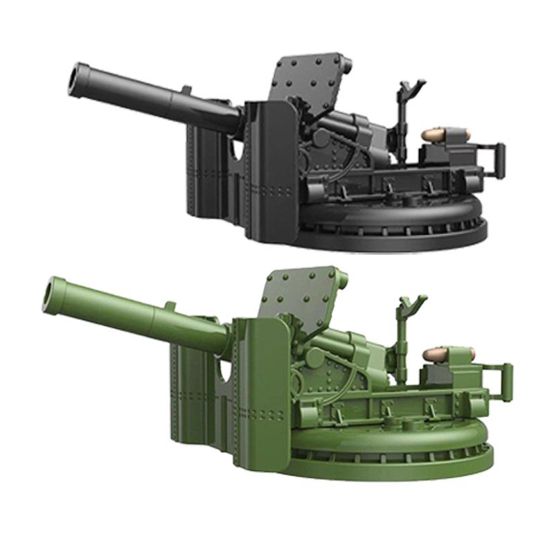 MOC Military Building Block Set Weapons War Army Accessories Soviet Army Characters Cannon Carts Launchers Tents Block Bricks Gift Presents Toy