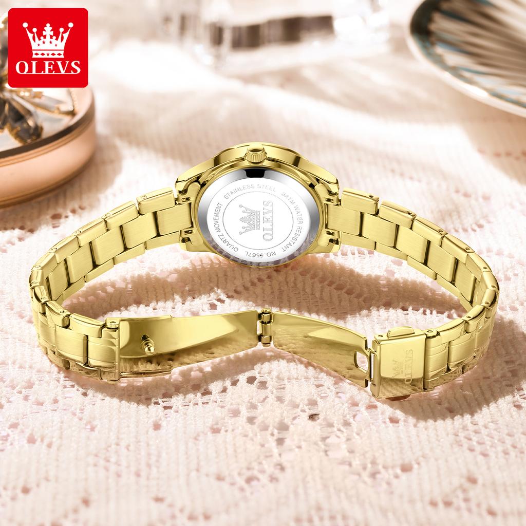 OLEVS Brand Ladies' Watch Quartz Watch Calendar Week Waterproof 5567
