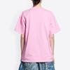 Balenciaga Drop Shoulder Sleeve T Shirt, Loose Fit Women's Pink 612965TJV875700