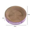 Cat Scratcher Cardboard Round Oval Cat Scratch Pad Bowl Nest For Indoor Cats Grinding Claw Round Cat Scratching Board