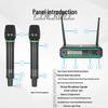 Dual Wireless Microphone System for Home and Stage Use