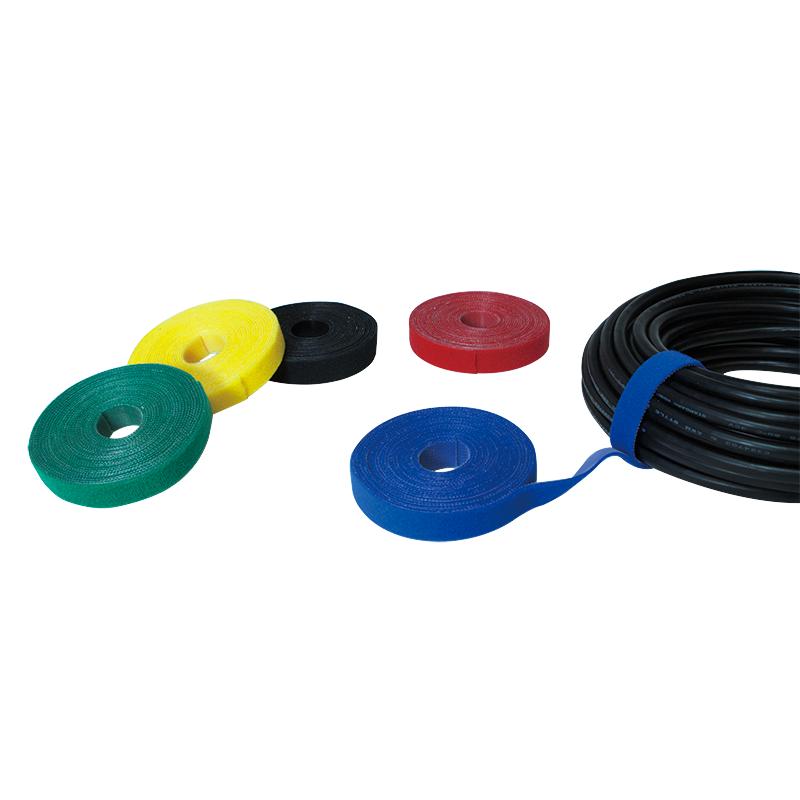 Velcro tape FOR cables logilink cable tie 16 mm 4 m red organizer
